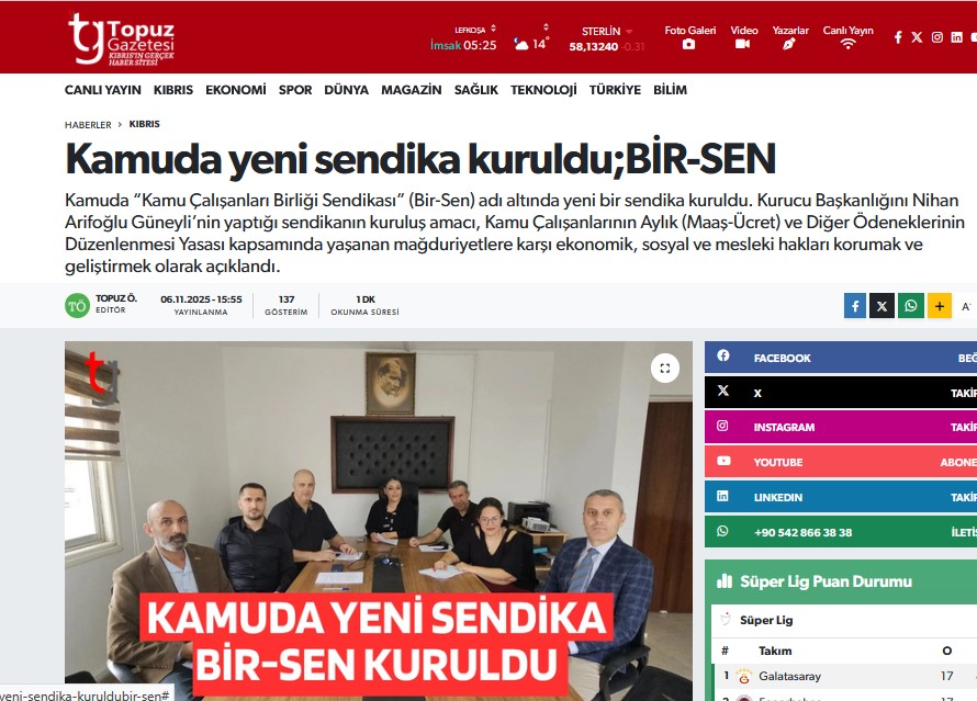 Topuz'da Bir-Sen