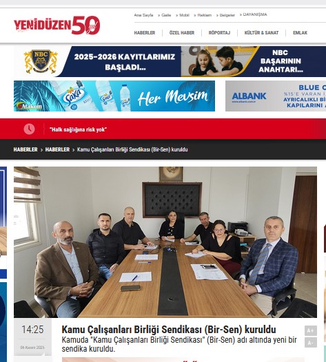 YeniDüzende Bir-Sen